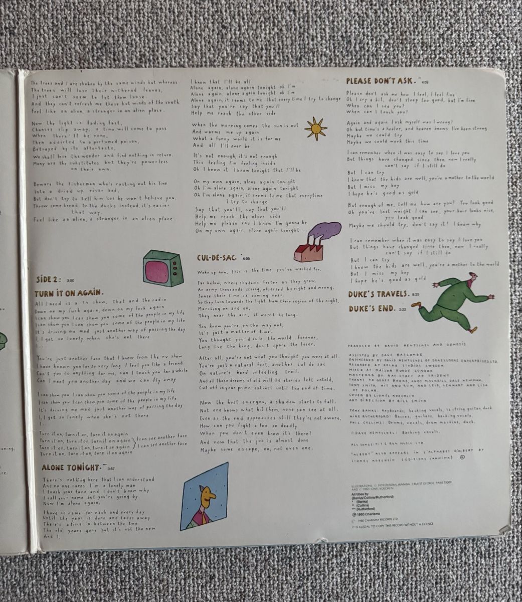 Dischi in vinile: Genesis - Duke - LP - 80s – Usato da Rorbas venduto da BlackstarRecords 2