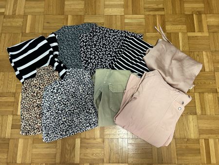 9-teiliges Kleiderpaket Damen Gr. XS, S
