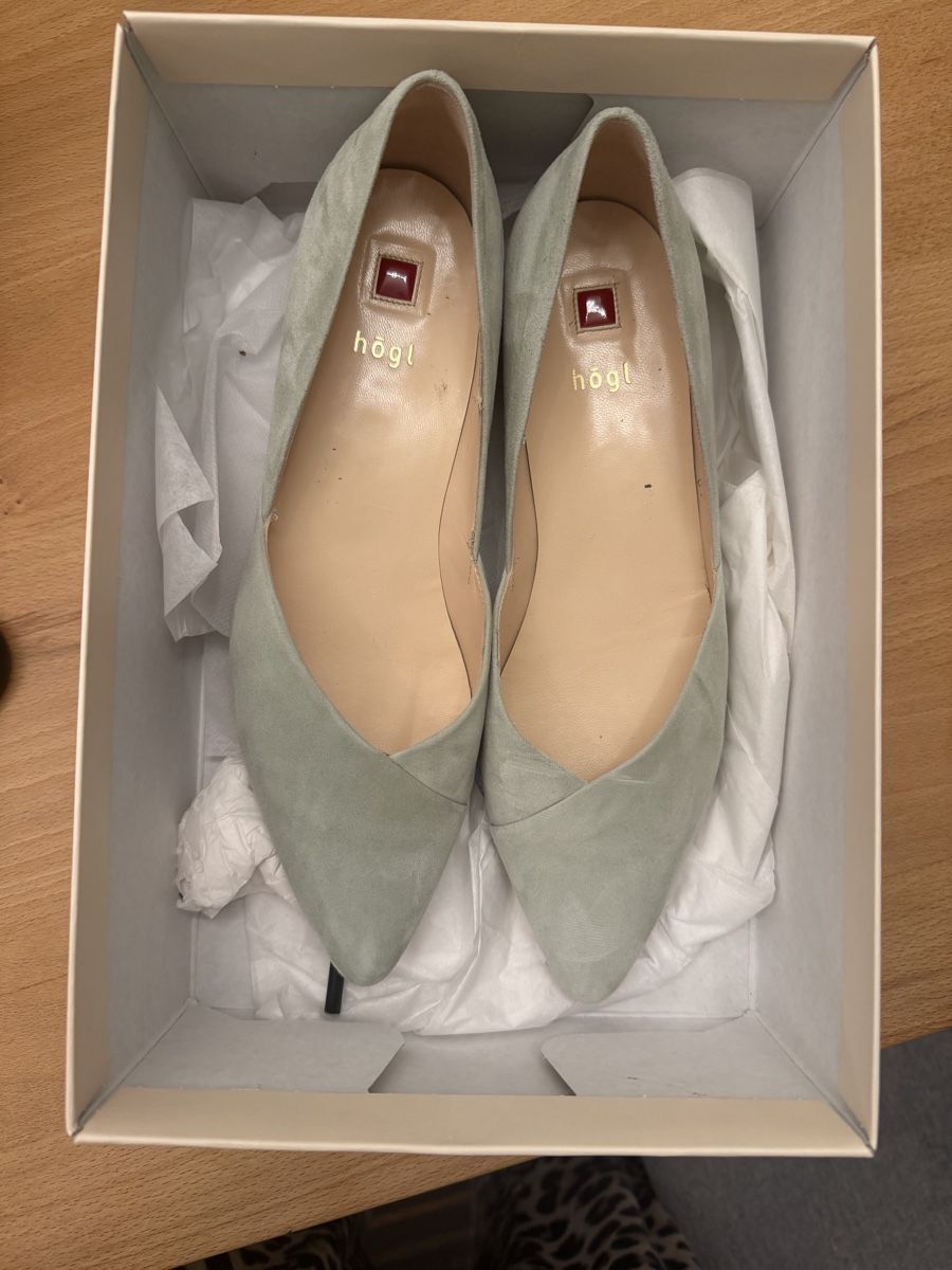 Högl Scarpe da donna: Högl - klassische Ballerinas - mint – Nuovo e nell'imballaggio originale da Zürich venduto da hoiliaaa