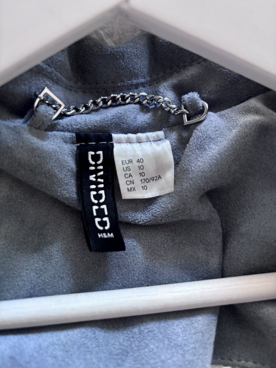 H&M Giacche: H&M Blaue Jacke | Grösse L – Nuovo (secondo la descrizione) da Winterthur venduto da art_5l9v 2