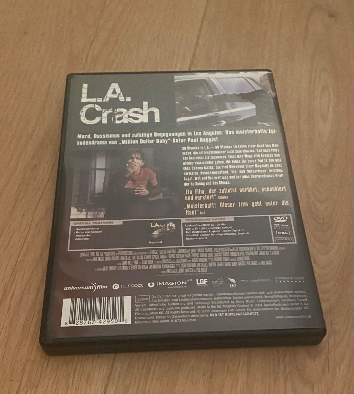 Alle DVDs: DVD L.A. Crash – Gebraucht aus Winkel von Schorley 1