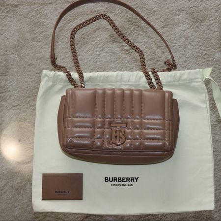 BURBERRY Sac Femme TB Quilted Marron - État 8/10 2023