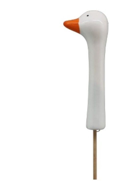 Tutte le decorazioni: Blumenstecker mit Gänsekopf, Keramik, Gans – Nuovo (secondo la descrizione) da St. Gallen venduto da Miousch 3