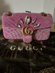 Gucci GG Marmont Samt Crystal Limited Edition