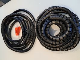 Spiralschlauch, Schutzschlauch, Kabelschutz für Büro.12Meter