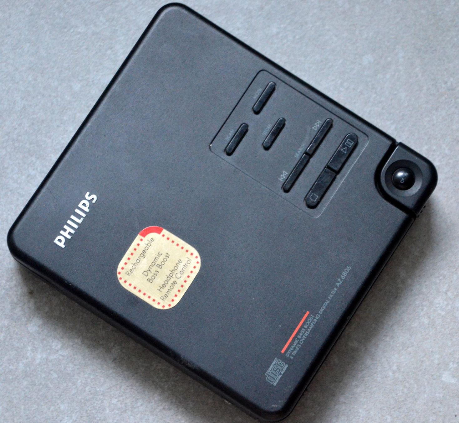 Philips Lettore multimediale portatile: Discman Philips  Type AZ 6806 – Usato da Collonges venduto da arashee 2