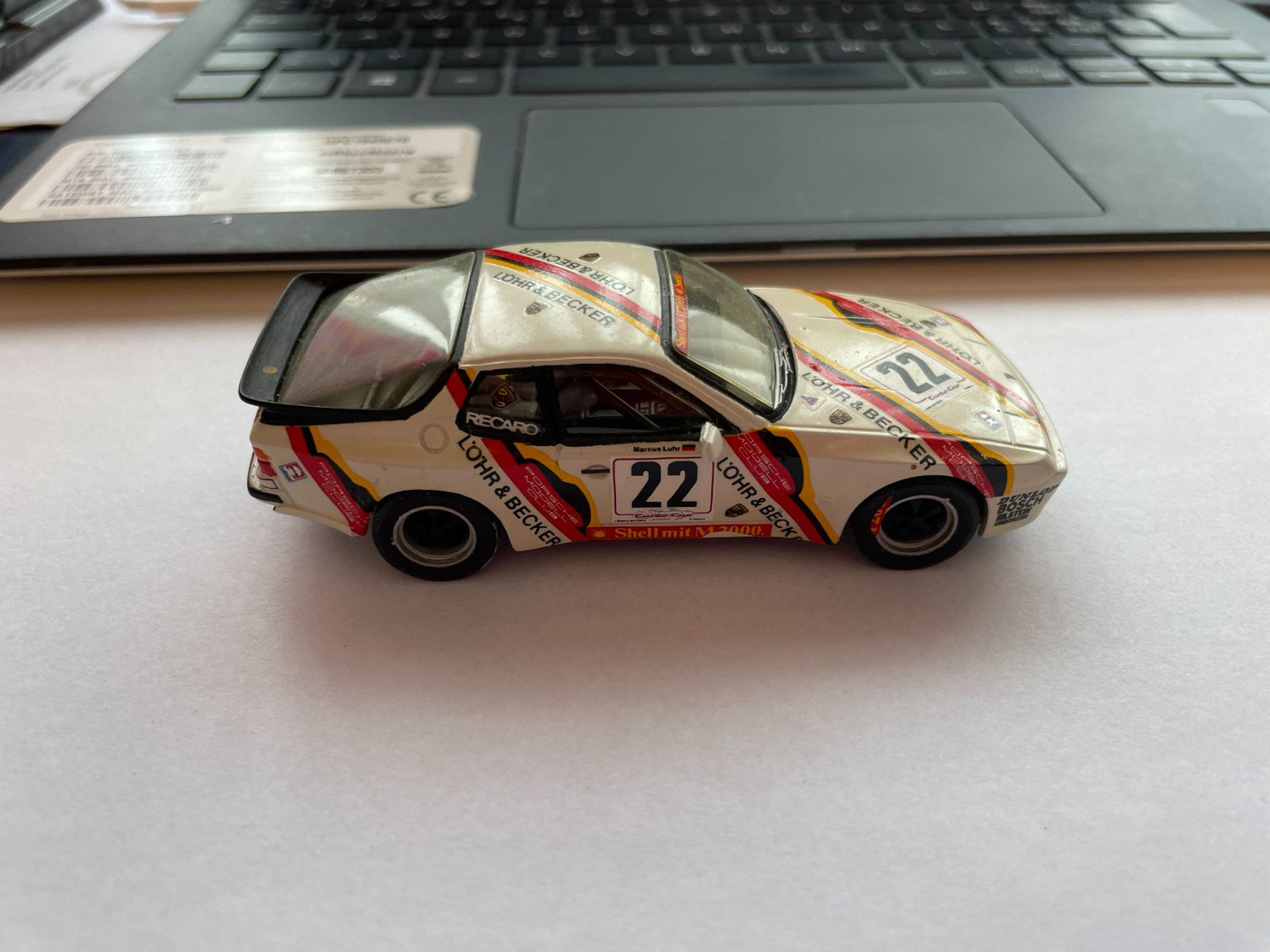 Porsche Modellini d'auto: Porsche 944 turbo cup             starter 1:43 – Usato da Wohlen AG venduto da Erelpowerline