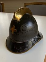 Original Feuerwehrhelm antik
