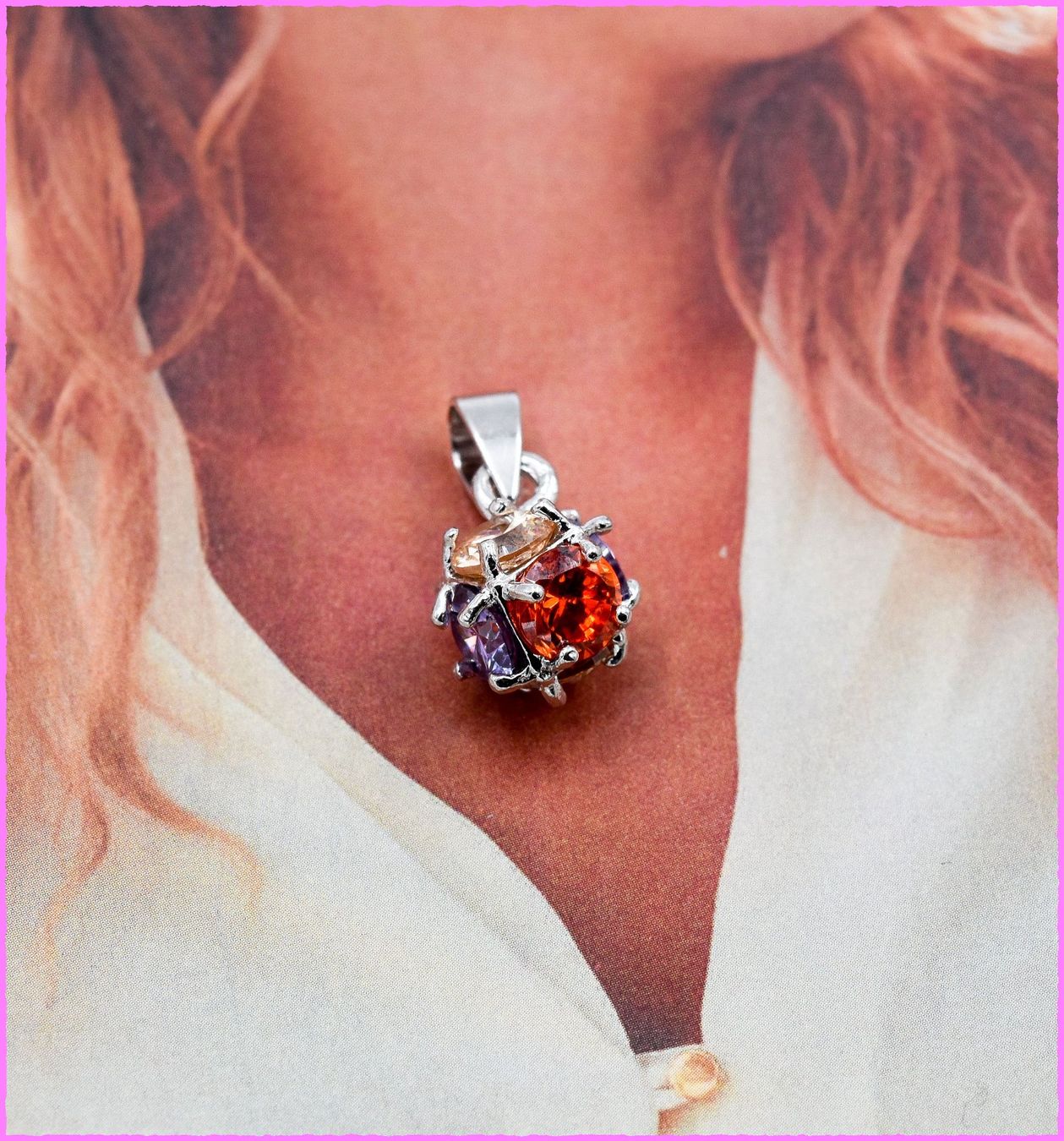 Ciondoli: Anhänger mit Zirkonia – Nuovo e nell'imballaggio originale da Oberglatt ZH venduto da Diamond-Girl 1