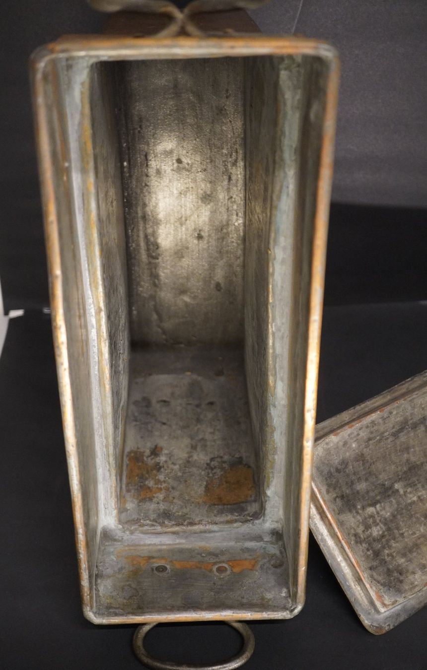 Contenitori & Simili: Antiker Essenbehälter mit Deckel MA340 – Usato da Basel venduto da B.W.B. 5