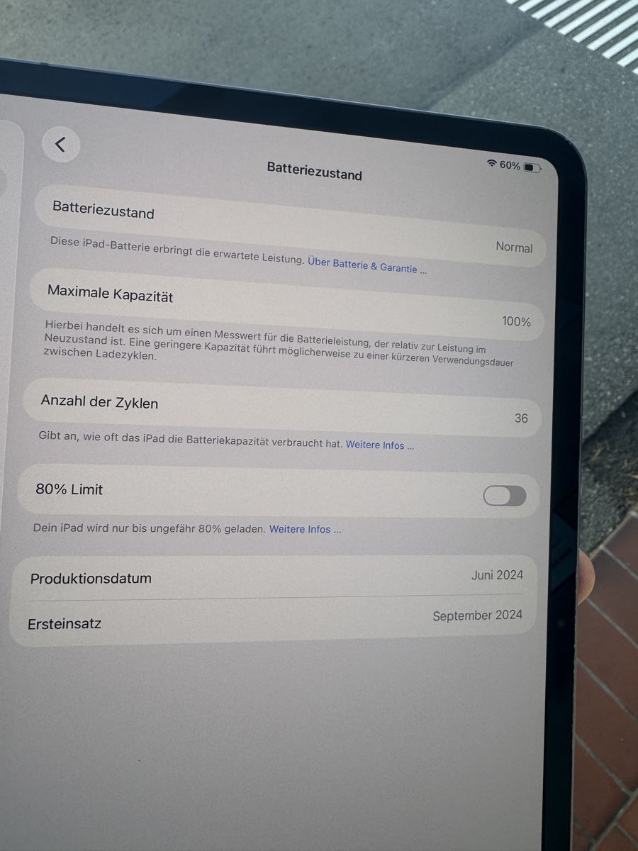 Apple Tablet PC: iPad Pro (13 Zoll, M4) – Gebraucht aus Bern von Picatcho 6
