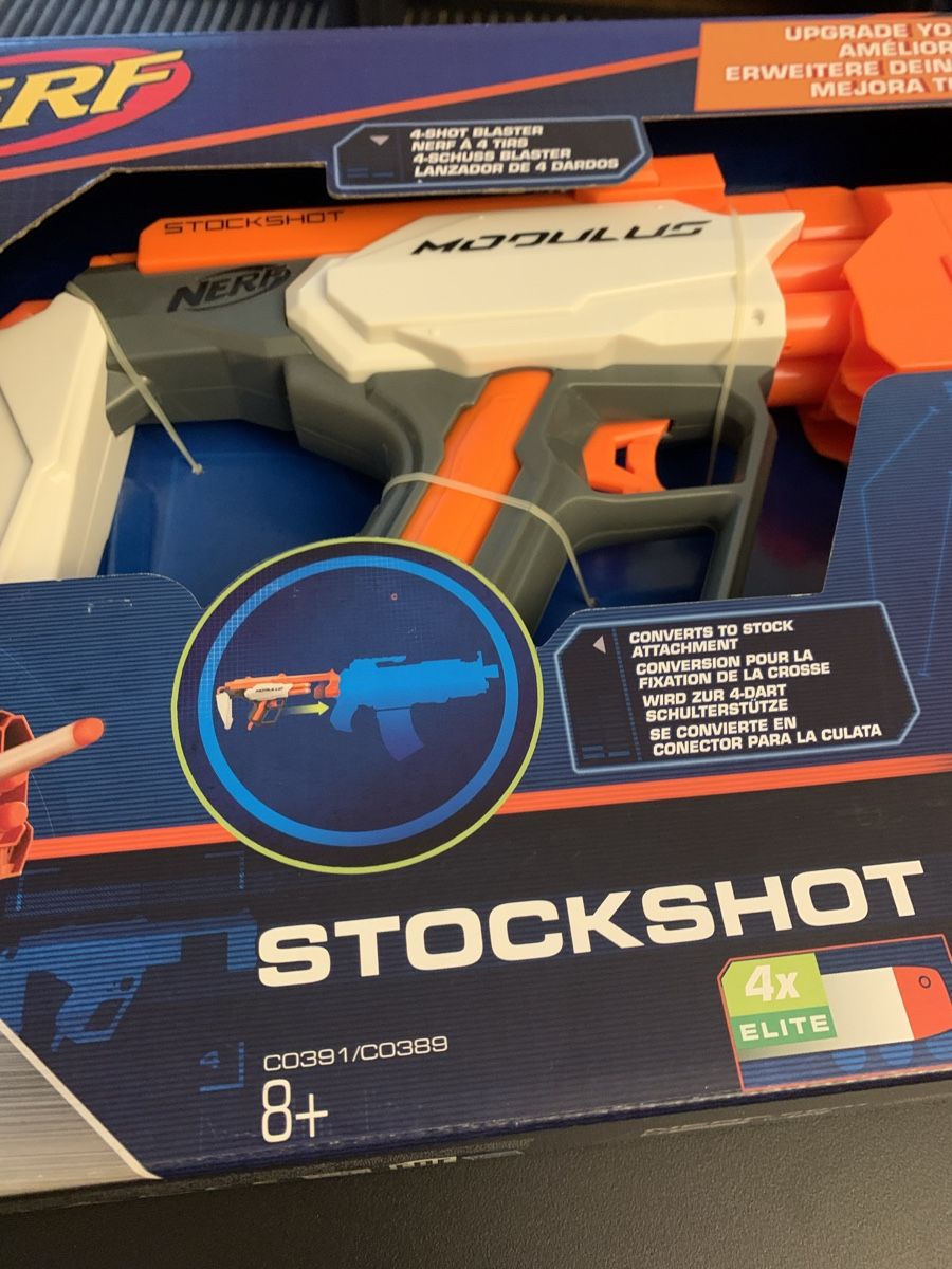 Nerf Spielzeuge: Nerf Stockshot Neu original verpackt – Neu und originalverpackt aus Mettmenstetten von _4_YOU_ 2