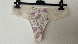 YAMAMAY M(40-46cm)Neu/NP35CHF String Tanga Seide Elastan