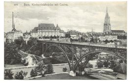 Bern - Stadt - Kirchenfeldbrücke - Casino - Münster - 1914