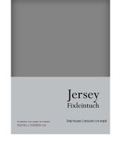 Jersey Fix Leintuch Gr.180/200 cm Grau