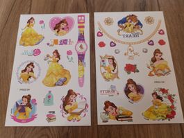 Disney Belle Die Schöne und das Biest Kinder Tattoo 2 Stück