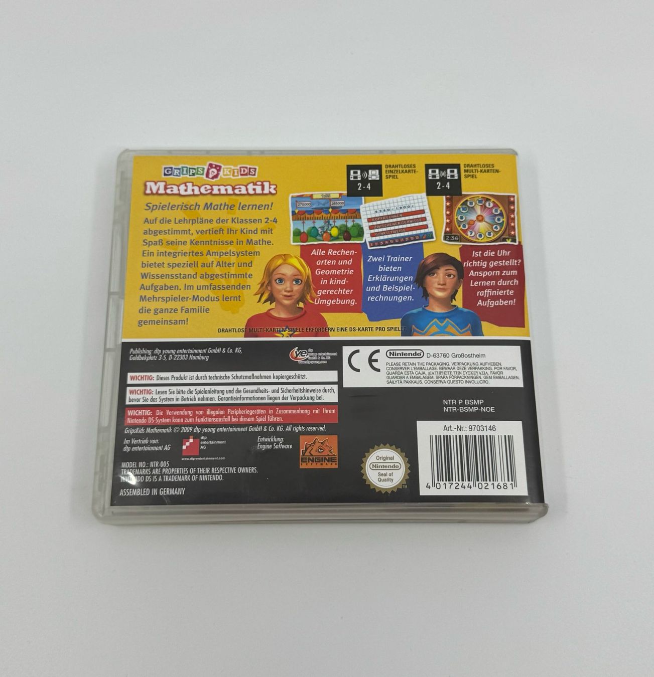 Giochi: Mathematik (Nintendo DS) – Usato da Herisau venduto da Seyashop1 2