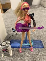 Barbie Puppe Musikerin mit Zubehör gebrauchter Zustand