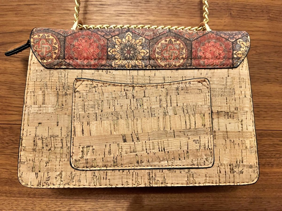 Borse da donna: Kork-Handtasche mit Muster, neuwertig – Nuovo (secondo la descrizione) da Zürich venduto da len_2rmp 3