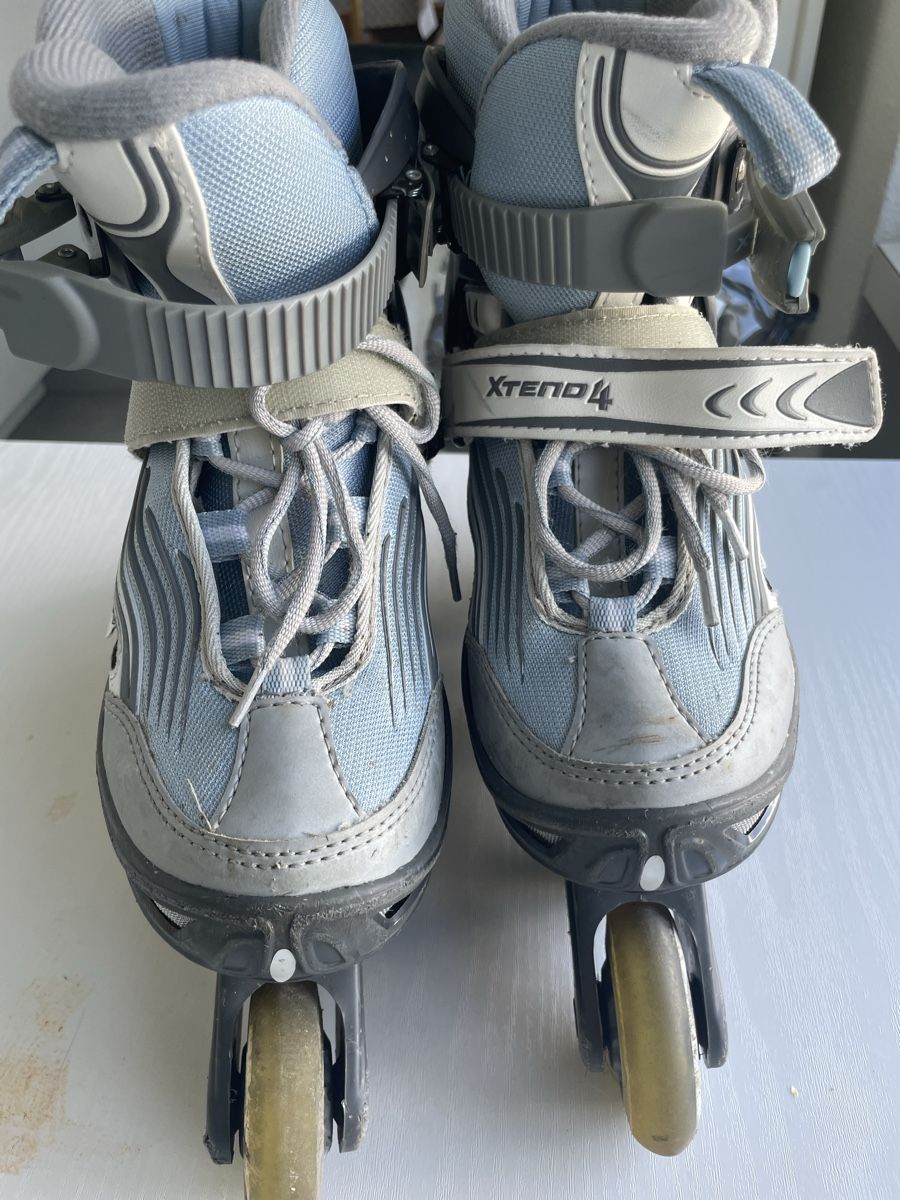 Pattini in linea & Pattini a rotelle: XTEND 4 TEENZ Rollerskates Gr.34-36 – Usato da Steinhausen venduto da Piaweber1943. 1