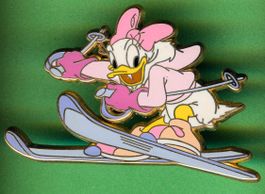 Disney   DAISY  auf Ski's