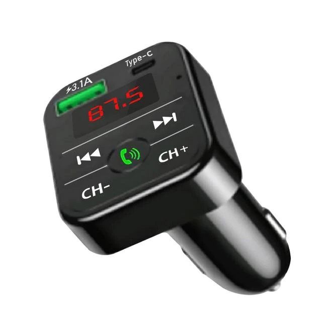 FM Transmitter Bluetooth Car kit USB and USB C Kaufen auf Ricardo