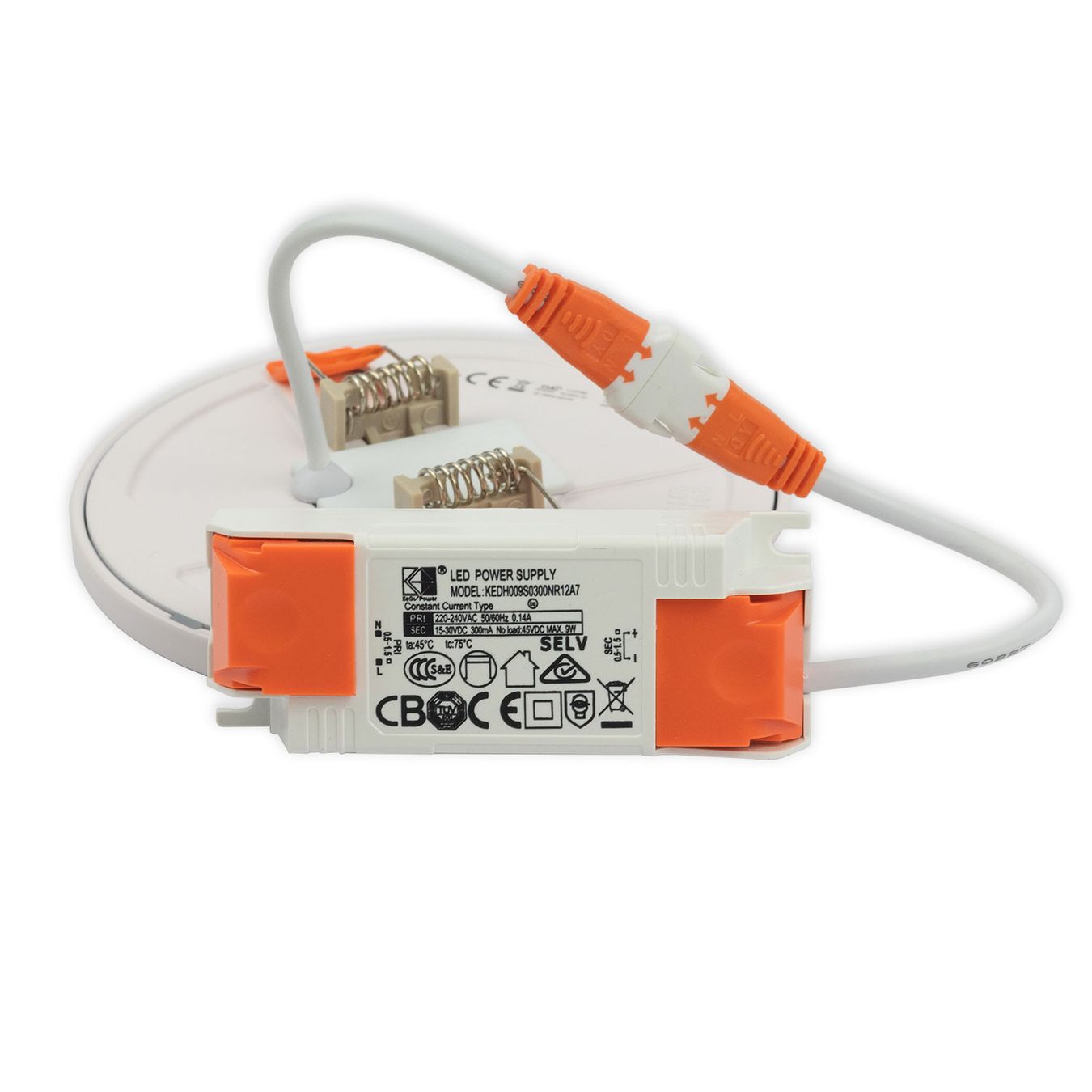 Lampade: LED Einbauleuchte, Rund, IP52, 12 cm Ø – Nuovo (secondo la descrizione) da Kreuzlingen venduto da Smart-Light 1