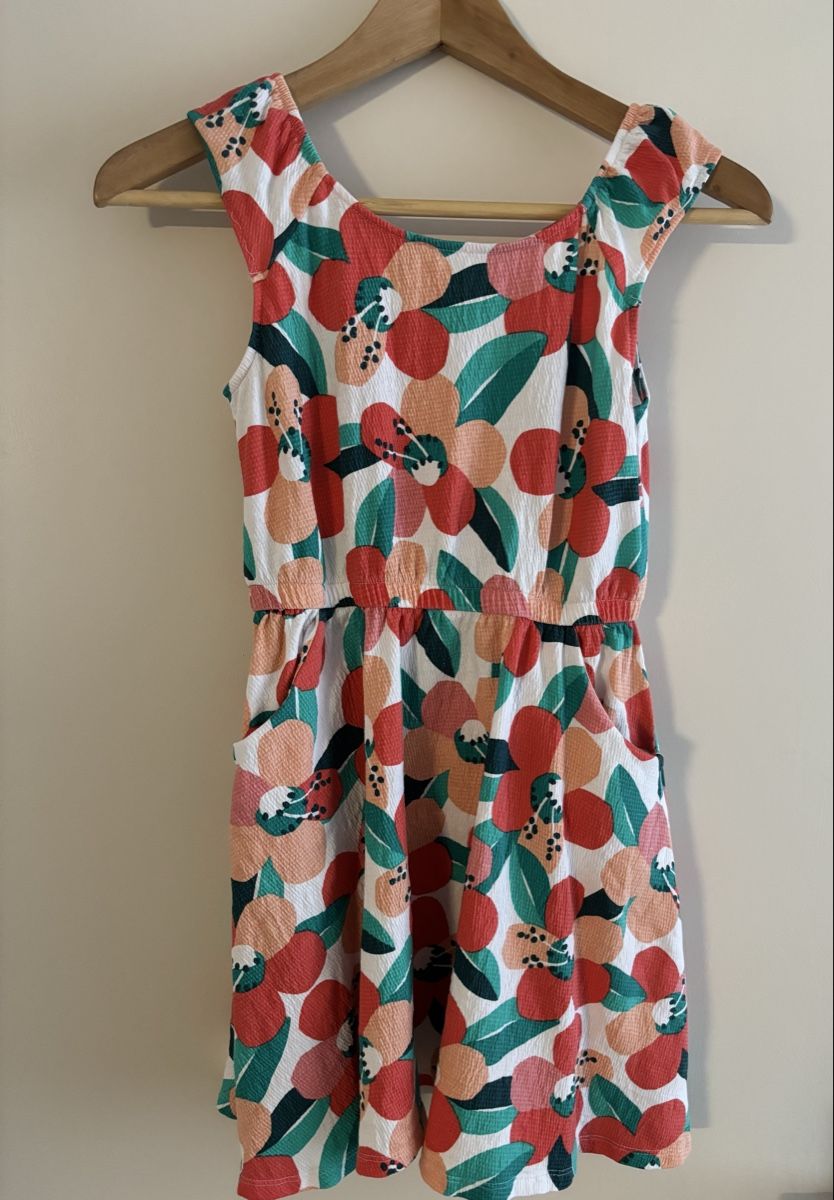 Okaidi Vestiti & Gonne: Robe d'été Okaidi à fleurs, taille 10 ans – Nuovo (secondo la descrizione) da Bernex venduto da mar_82vn