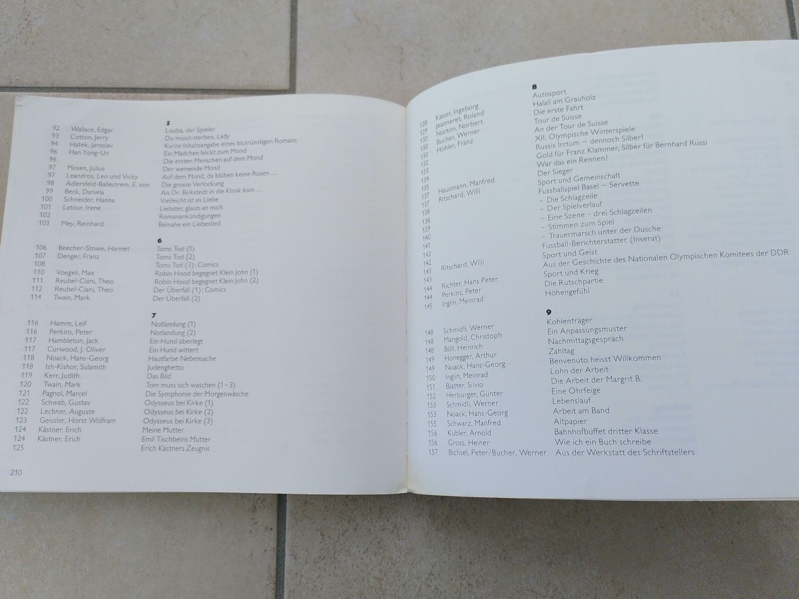 Libri: LESEZEICHEN/ VIELE SPANNENDE TEXTE, GESCHICHTEN – Usato da Brugg AG venduto da olamim 6