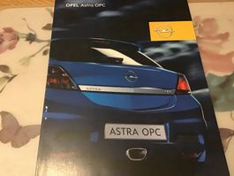Opel Astra OPC Verkaufsprospekt 6 Seiten Juni 2005