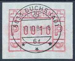 ATM 7II Vollstempel Frühdatum 10.10.1984 sehr früh