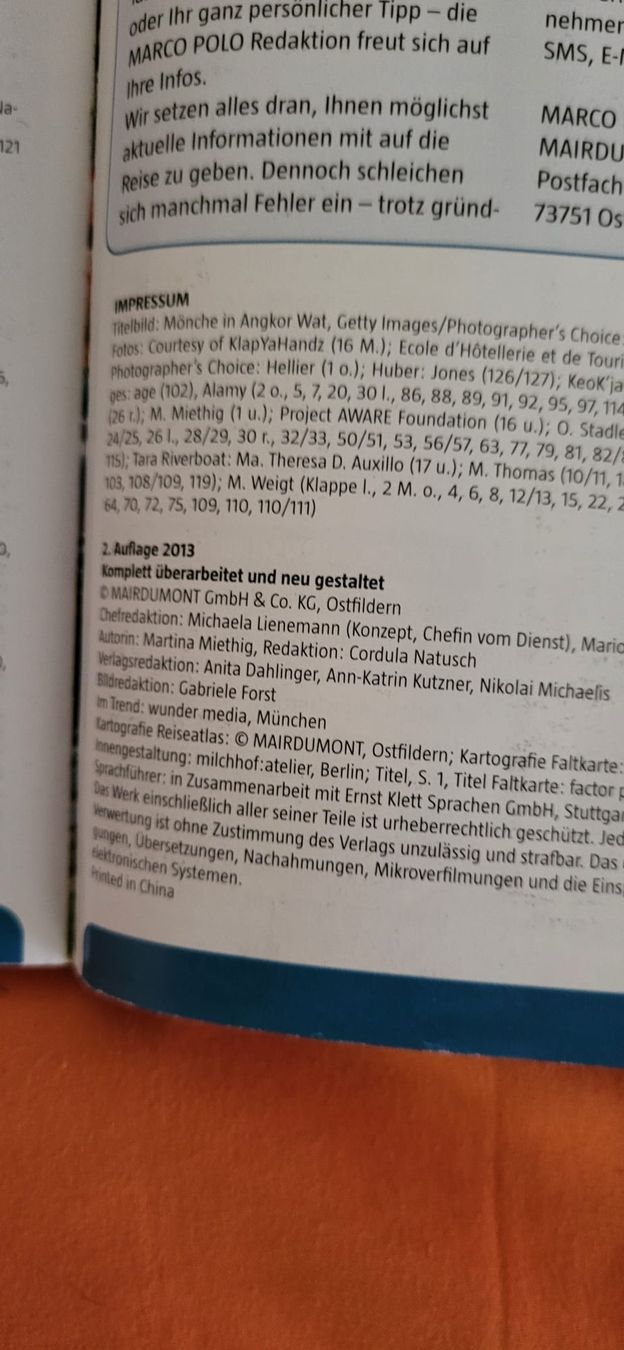 Livres: kambodscha reiseführer – D'occasion à Hittnau par fischsa1 1