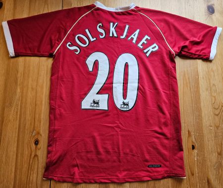 Manchester United Trikot #20 Solskjear Nike Gr. 158-170 ManU