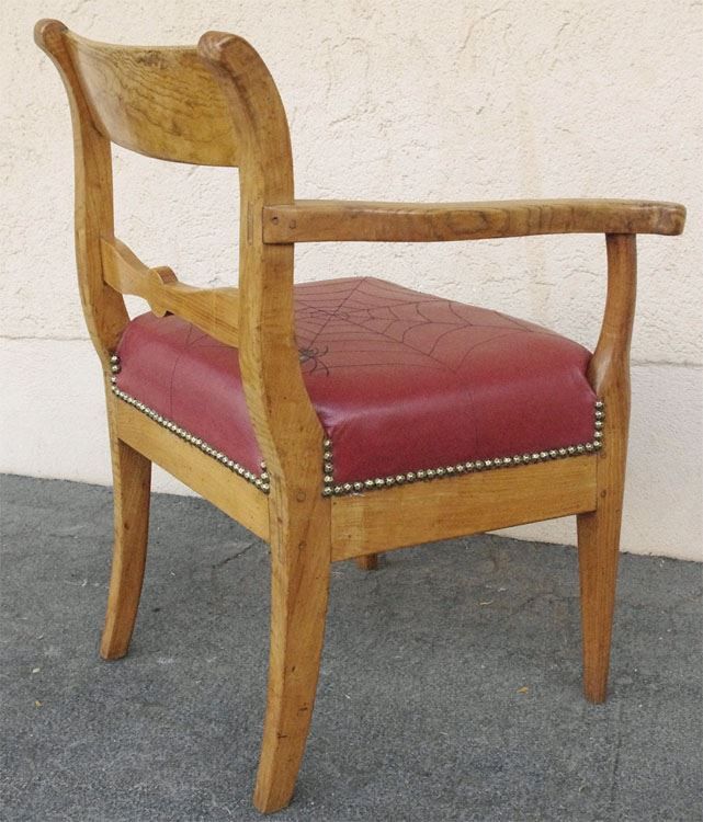 Sedie: extravaganter Biedermeier Spinnstuhl – Usato da Meggen venduto da Trouvaillen 5