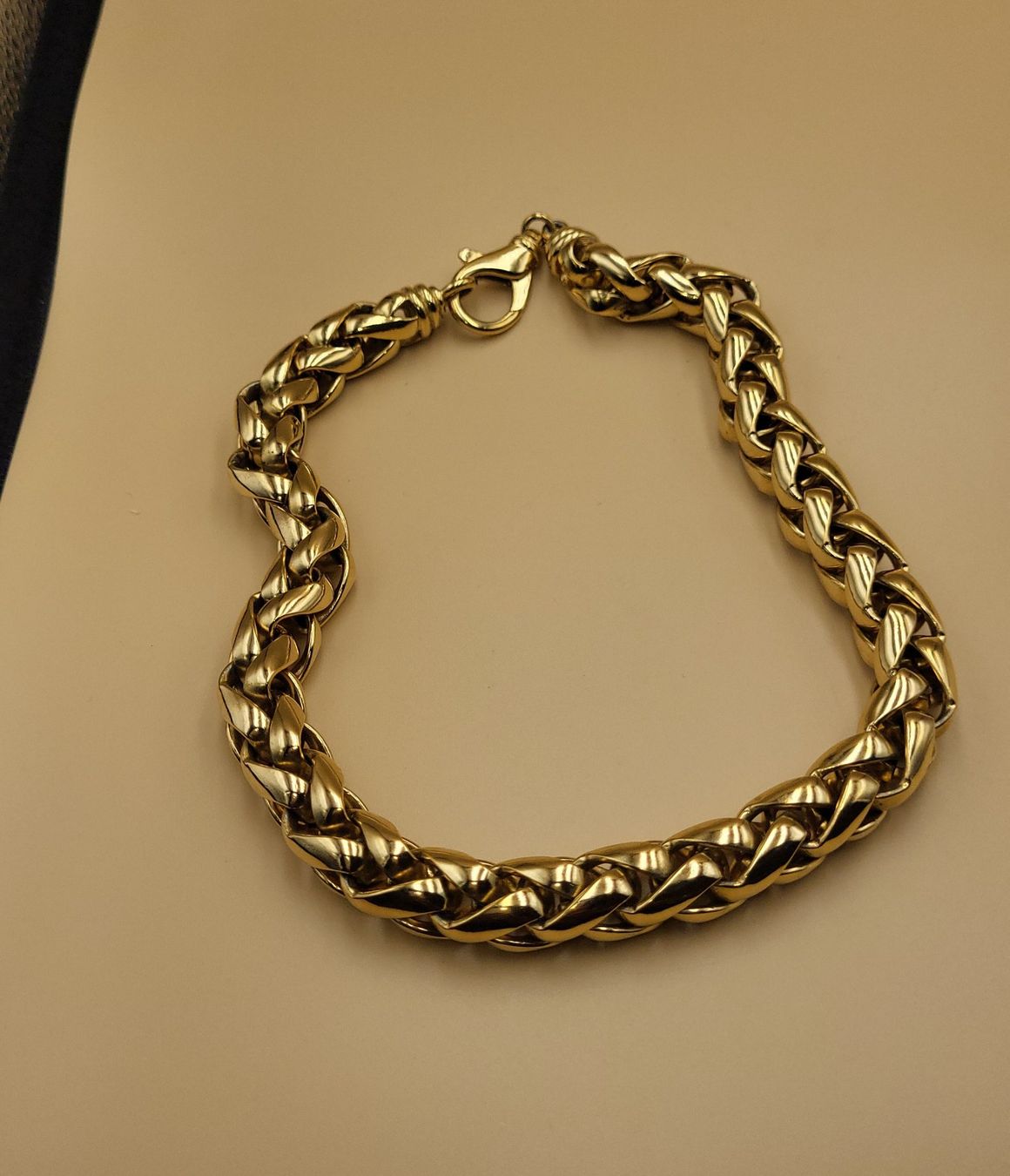 Catenine: Wunderschönes Massiv Goldige Collier – Usato da Wald ZH venduto da SwissPawnshop 2