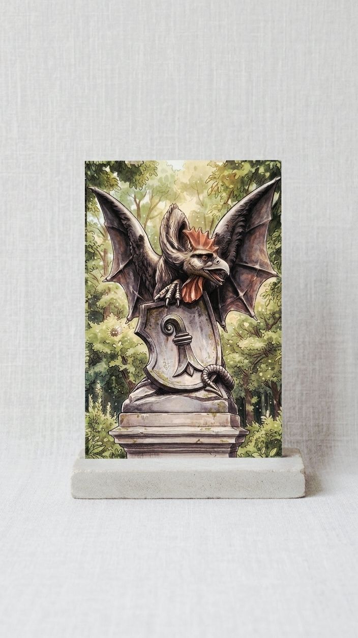 Cartoline postali: Basilisk Postkarte – Nuovo e nell'imballaggio originale da Basel venduto da Mess_T94