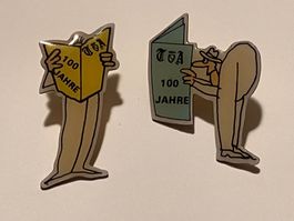 2 Pin Tages Anzeiger Tagi 100 Jahre