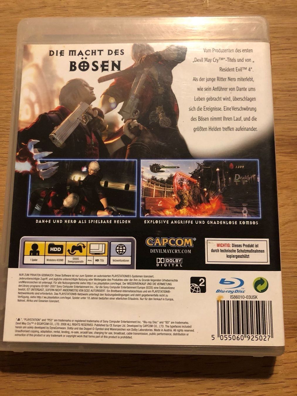 Sony Giochi: Devil May Cry 4 für PS3 – Usato da Kestenholz venduto da Inna09 1