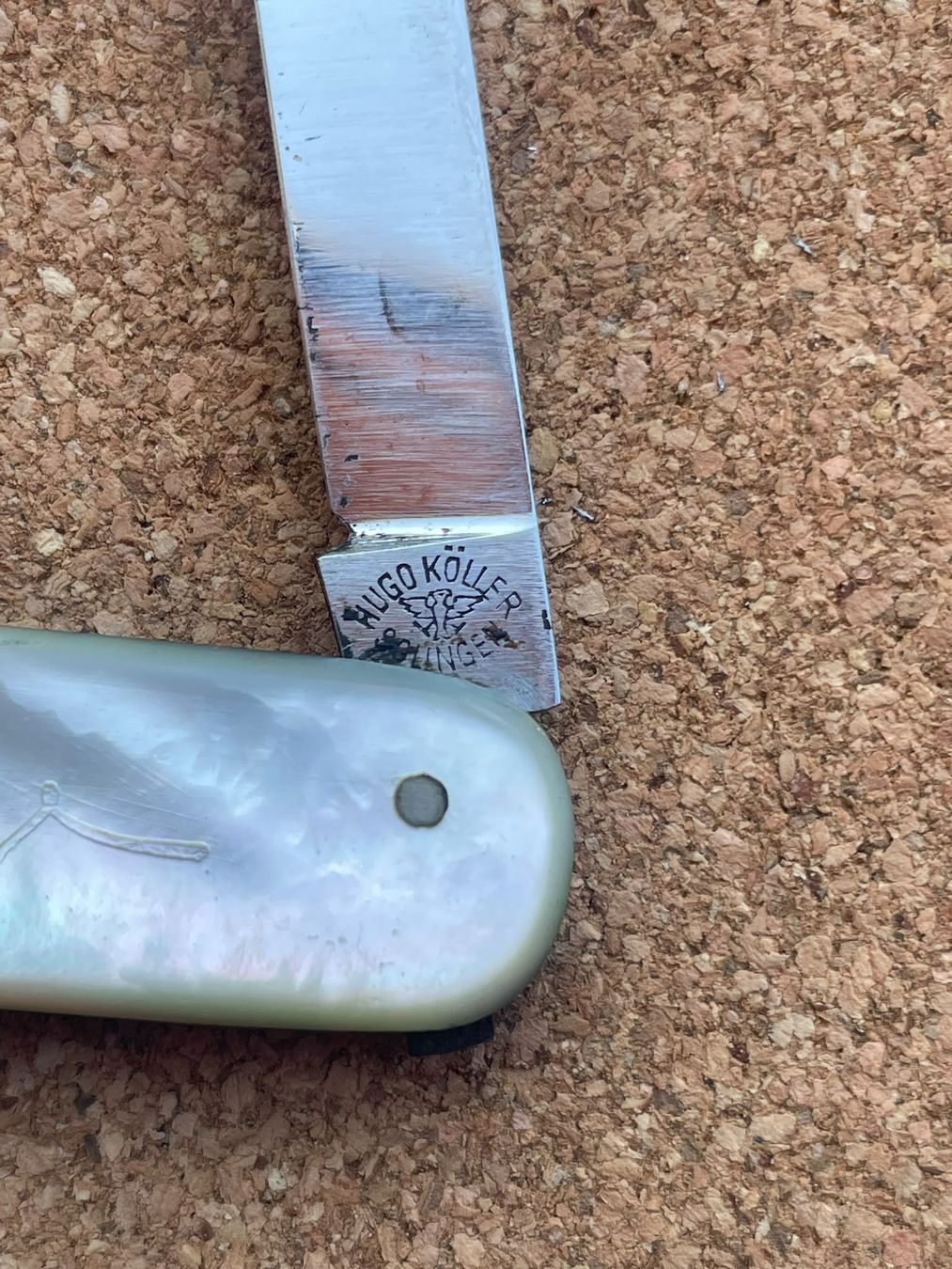 Couteaux de poche: Taschenmesser mit Perlmut Griffen – D'occasion à Oppligen par can_rf8g 3
