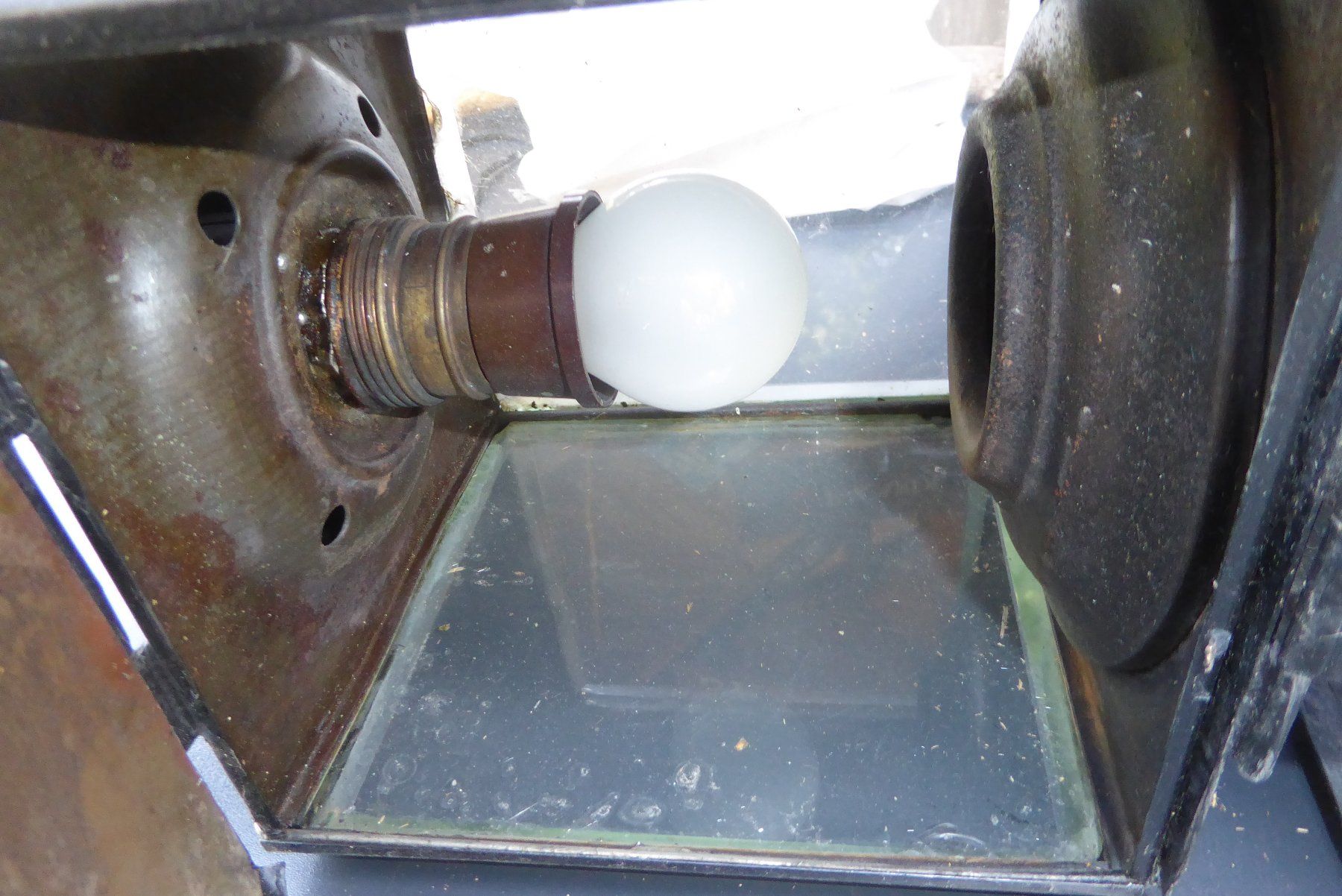 Lampade: Antike Wandlampe höhe 53cm – Usato da Sargans venduto da Benziner 5