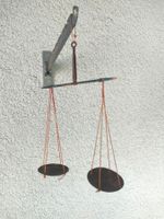 Wunderschöne Deko Balkenwaage