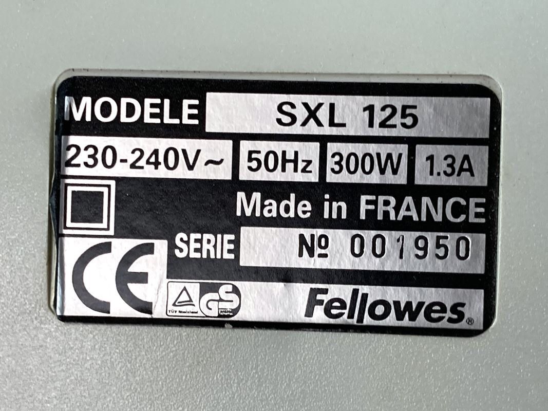Plastifieuses: FELLOWES | Laminator SXL 125 | Bis A3 – D'occasion à Wittenbach par Restwert_St-Gallen 6