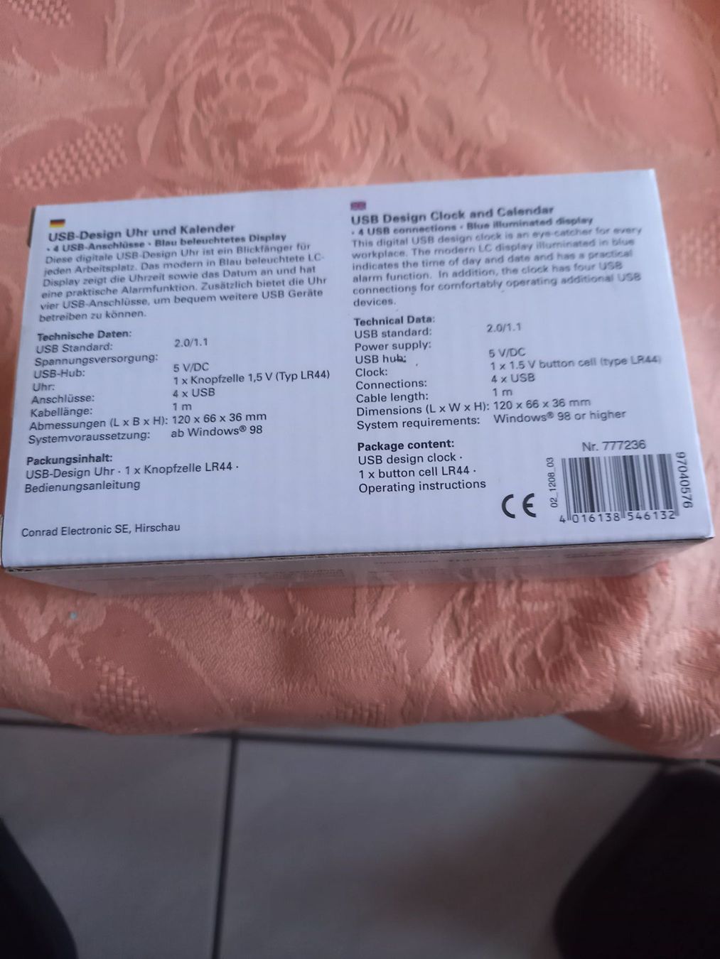Chiavette USB: usb design uhr und kalender plus 4 usb – Nuovo e nell'imballaggio originale da Wohlen AG venduto da poliziotto008 1