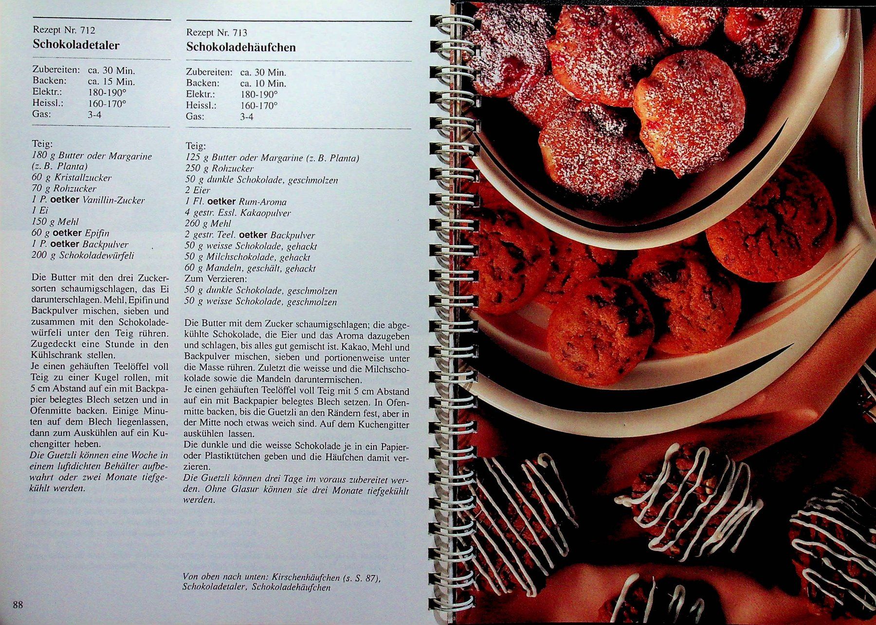 Libri: Dr. Oetker Süsses aus Schokolade Band 8 – Usato da Reitnau venduto da Zaomir 6