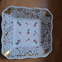 Versand möglich! Teller, Schale, geblümt, Shabby Chic