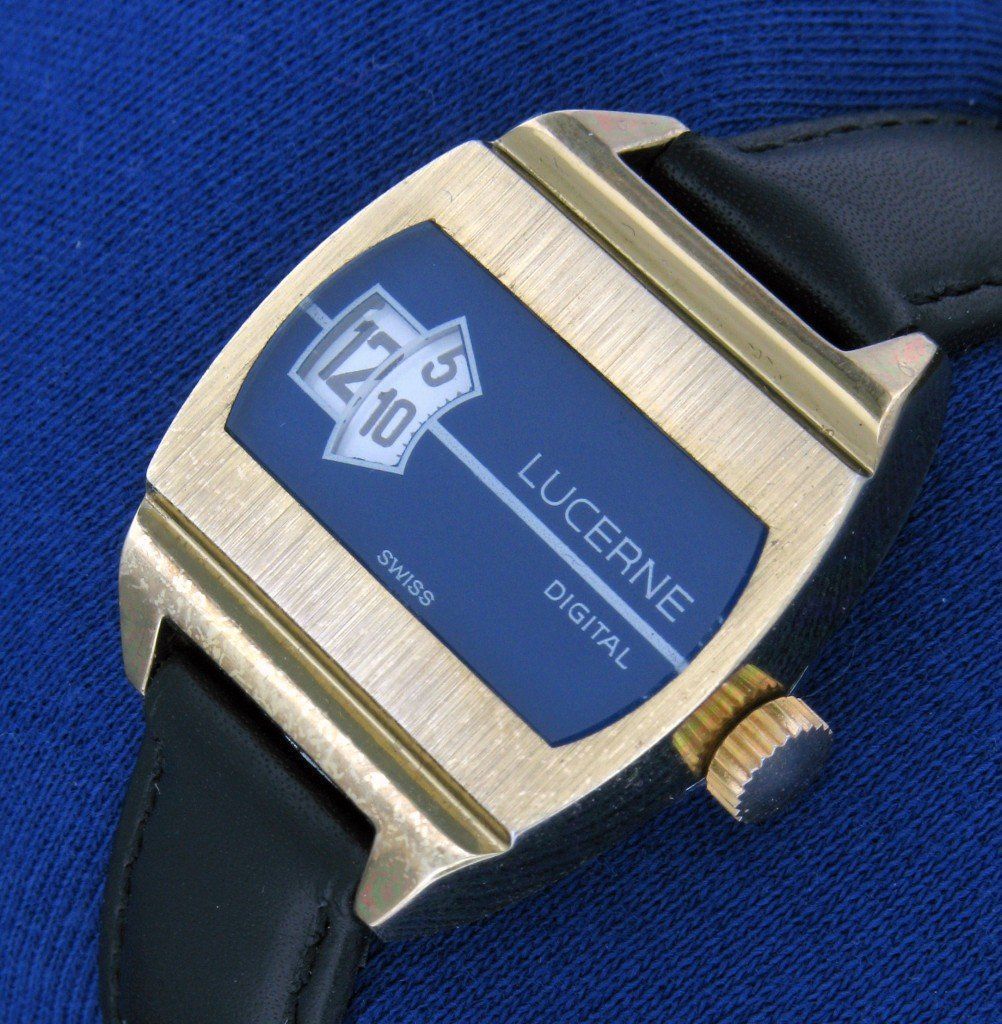 Uhren: DIGITAL JUMP HOUR Schweiz 1970er – Neu (gemäss Beschreibung) aus Hirzel von Dukduk