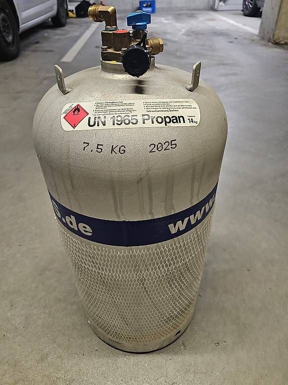 Apparecchiature e tecnologia a gas: LPG Alu Gastankflasche 14 Kg – Usato da Widnau venduto da lachen555