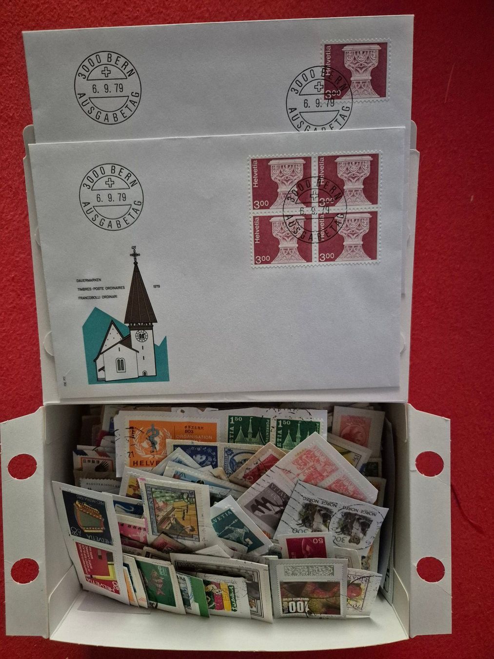 Alle Briefmarken: Briefmarken zum Ablösen – Gebraucht aus Steinhausen von Scrashel