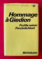 HOMMAGE À GIEDION Biografie / Birkhäuser 1971 RAR