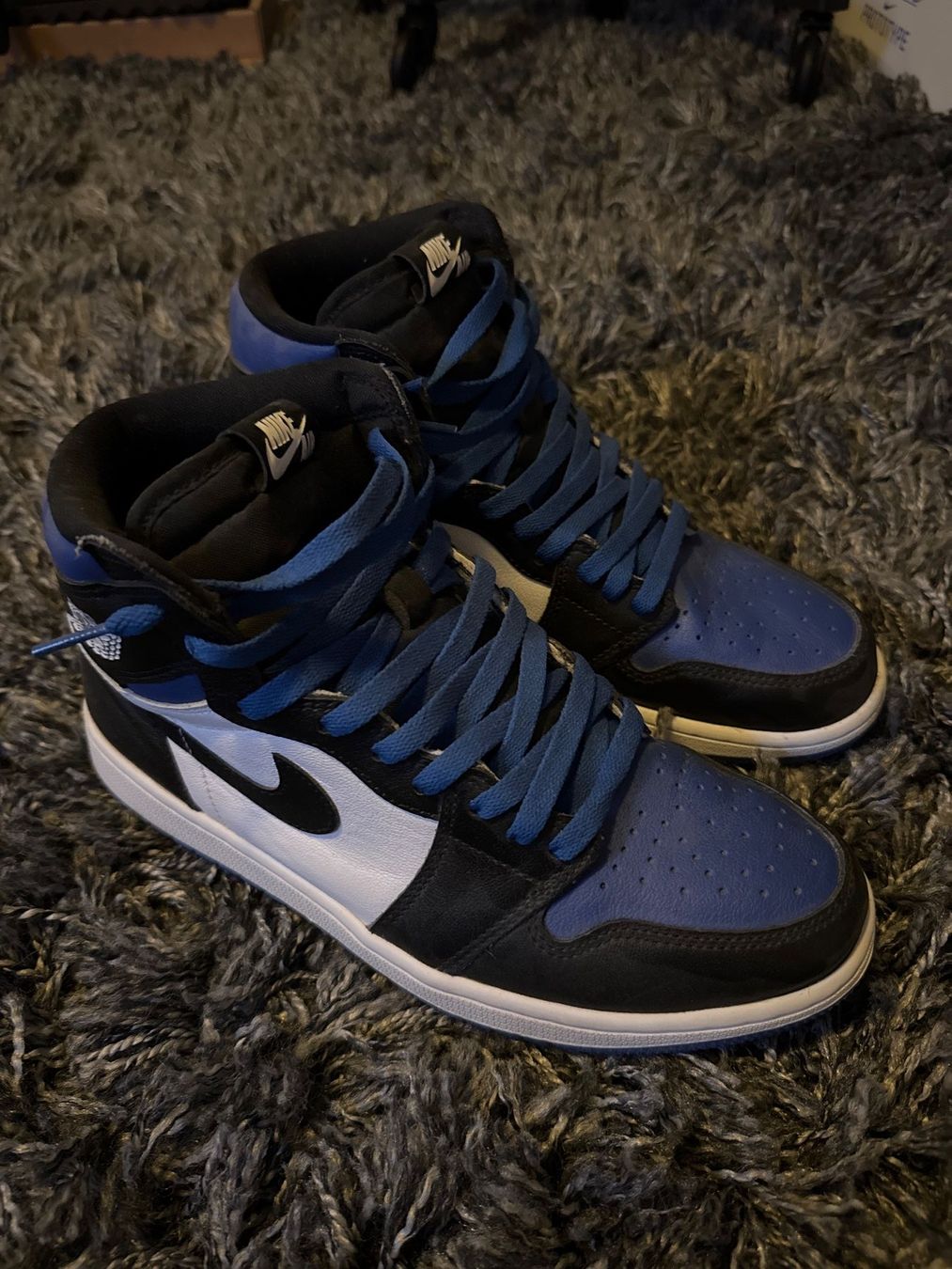 Jordan Scarpe da uomo: Jordan 1 Retro High Royal Toe – Nuovo (secondo la descrizione) da Arbon venduto da therealgoatshit